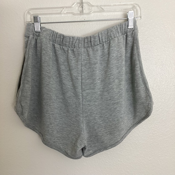 NEW Fashion Nova Heather Grey Soft Lounge Shorts - Picture 6 of 6